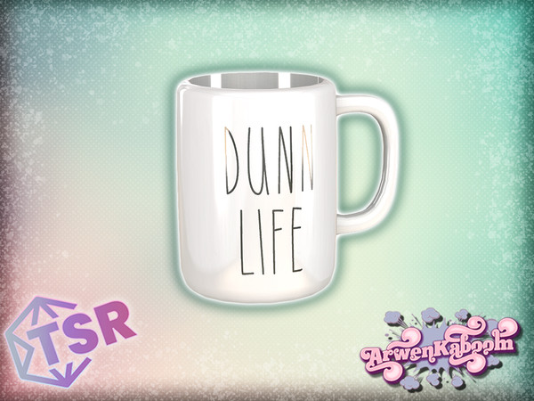 Sims 4 — Rae Of Sunshine - Cup by ArwenKaboom — Base game object with multiple recolors. You can search all items by