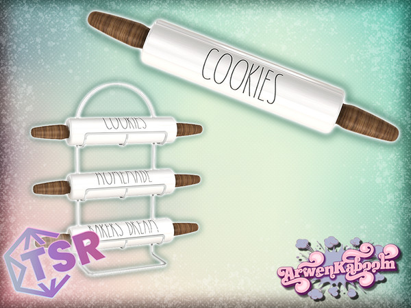 Sims 4 — Rae Of Sunshine - Rollin Pin by ArwenKaboom — Base game object with multiple recolors. You can search all items