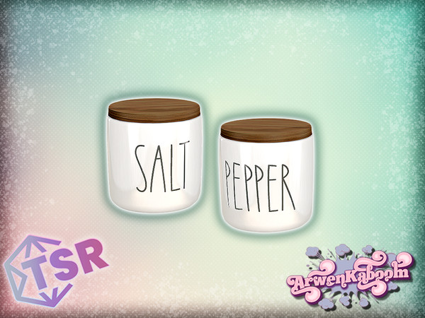 Sims 4 — Rae Of Sunshine - Small Jar 2 (Wood Lid) by ArwenKaboom — Base game object with multiple recolors. You can