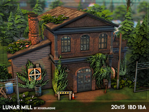 Sims 4 — Lunar Mill (NO CC) by xogerardine — New pack!!! I'm so happy with build buy items! I love how they look more
