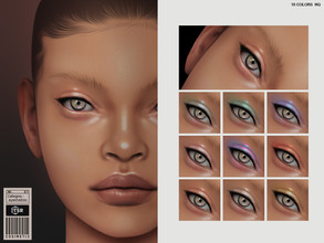 Sims 4 — Eyeshadow | N67 by cosimetic — - Female. ( Teen to elder ) - 10 swatches - You can find it in the makeup