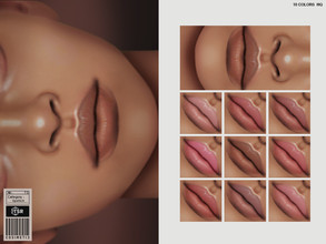 Sims 4 — Lipstick  | N73 by cosimetic — - Female. ( Teen to elder ) - 10 swatches. - You can find it in the makeup