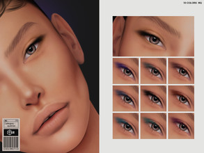 Sims 4 — Eyeliner | N77 by cosimetic — - Female - 10 Swatches. - Custom thumbnail. - You can find it in the makeup
