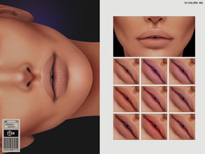 Sims 4 — Lipstick  | N72 by cosimetic — - Female. ( Teen to elder ) - 10 swatches. - You can find it in the makeup