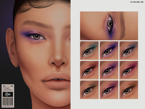 Sims 4 — Eyeshadow | N69 by cosimetic — - Female. ( Teen to elder ) - 10swatches - You can find it in the makeup