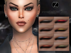 Sims 4 — EYESHADOW Z110 by ZENX — -Base Game -All Age -For Female -8 colors -Works with all of skins -Compatible with HQ