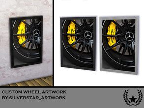 Sims 4 — Custom Wheel Artwork by Silverstar_Artwork — Custom Wheel Artwork by Silverstar_Artwork