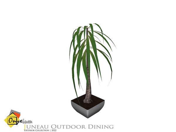 Sims 4 — Juneau Big Plant by Onyxium — Onyxium@TSR Design Workshop Outdoor & Garden Collection | Belong To The 2022