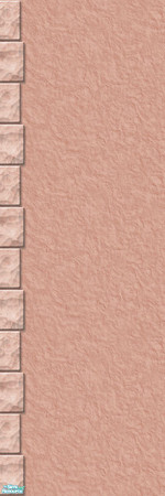 Sims 2 — Studio K Stucco Too 02a - Salmon by StudioKhagerks — 