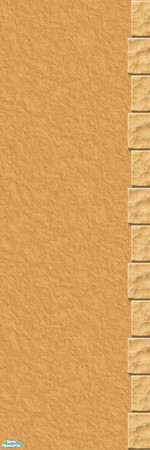 Sims 2 — Studio K Stucco Too 02b - Pumpkin by StudioKhagerks — 