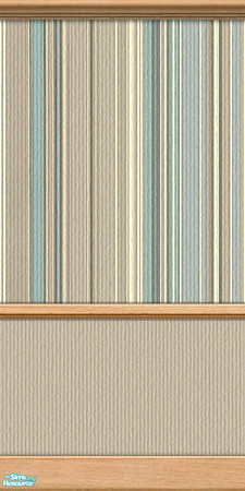 Sims 2 — Milco Living - Creme Wallpaper by Mutske — Contains 7 new meshes * Living Chair * Loveseat * Sofa * Coffeetable