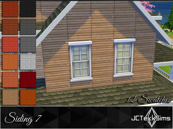 Sims 4 — Siding 7 by JCTekkSims — Created by JCTekkSims.