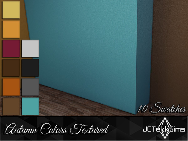 Sims 4 — Autumn Colors Textured by JCTekkSims — Created by JCTekkSims.