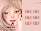 Sims 4 — KIMSNW | PURE LIGHT BLUSH by Kimsnw — 6 Swatches Custom Thumbnail