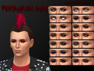 Sims 4 — Pentagram Eyes by GhostyBoyTyler — Various colors of Pentagram eyes. there's one that doesn't look like it has a
