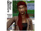Sims 4 — RETEXTURE WINGS OE0805 by Arimuruha — This version is nonHq and only with naturals + gray colors option