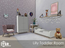Sims 4 — Lilly Toddler Room by Angela — Lilly Toddler Room, a new sweet bedroom for your toddler. Made in white with