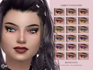 Sims 4 — Abbey Eyeliner [HQ] by Benevita — Abbey Eyeliner HQ Mod Compatible 18 Swatches I hope you like!