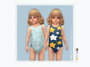 Sims 4 — Mika Toddler Bodysuit by lillka — Mika Toddler Bodysuit You will find it in the bottom category 6 swatches Base