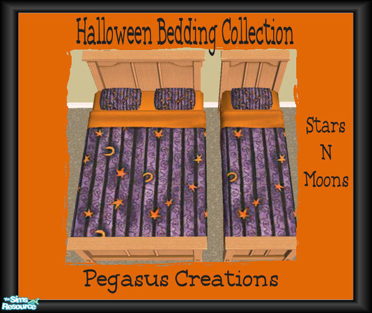 Sims 2 — HBC - Stars N Moons by pegasussims — This is a cute bedding for any sim (or pet). 