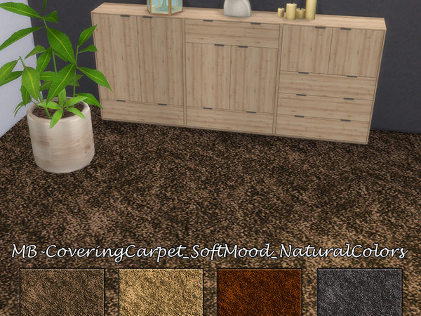 Sims 4 — MB-CoveringCarpet_SoftMood_NaturalColors by matomibotaki — MB-CoveringCarpet_SoftMood_NaturalColors Super soft