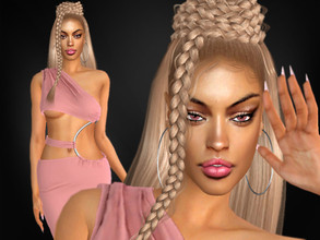 Sims 4 — Danna Bell by Millennium_Sims — For the Sim to look as pictured please download all the CC in the Required Tab