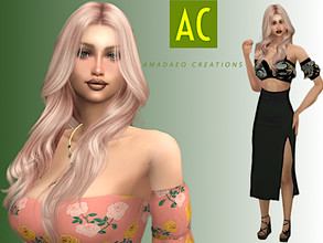 Sims 4 — Hillary Franz by Amadaeo1969 — Young Adult Female Traits -Active -Neat -Foodie Aspiration -Master Maker *Nadia