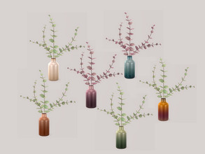 Sims 4 — Living Room Corner Vase by ung999 — Living Room Corner Vase Color Options : 6 located at : Decor / plant