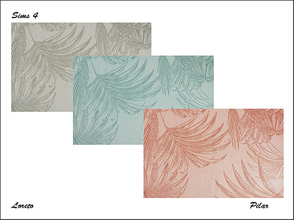 Sims 4 —  Loreto Rug by Pilar — Pilar Loreto Rug