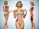 Sims 4 — Traditional Old school female tattoo by nypisnina — Traditional old school female tattoo, full body, different