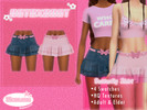 Sims 4 — [Patreon] Butterfly Skirt by B0T0XBRAT — guess who's back ;) Hi guysss!!! from now on I'll be uploading my cc