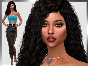 Sims 4 — Erika Gomez by DarkWave14 — Download all CC's listed in the Required Tab to have the sim like in the pictures.