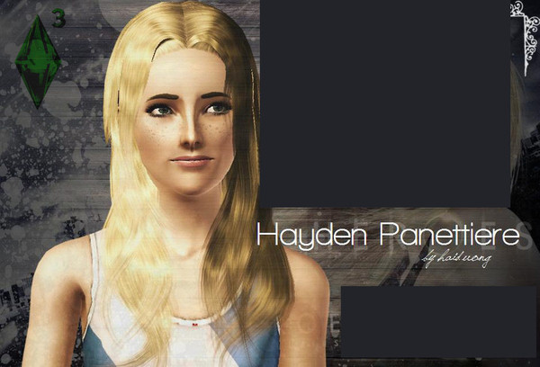 Sims 3 — Heroes: Hayden Panettiere as Claire Bennet by haiduong — Claire Bennet is a young cheerleader of 15 years who