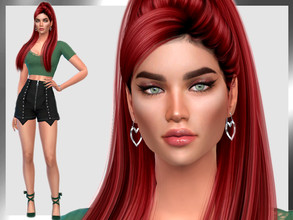 Sims 4 — Eva Ranieri by DarkWave14 — Download all CC's listed in the Required Tab to have the sim like in the pictures.