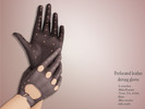 Sims 4 — Perforated Leather Driving Gloves by Smacketeer — Are you sick of only having fingerless driving gloves in your