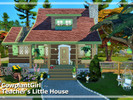 Sims 4 — Teacher's Little House by CowplantGirl — A little house for a teacher in Copperdale. With a magnificent view of