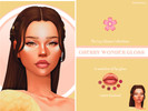 Sims 4 — CHERRY WONDER GLOSS by LadySimmer94 — BGC 6 swatches Custom Thumbnail Teen - Elder / Male - Female All Occult