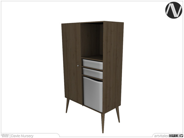 Sims 4 — Davie Kids Wardrobe by ArtVitalex — Nursery Collection | All rights reserved | Belong to 2022 ArtVitalex@TSR -