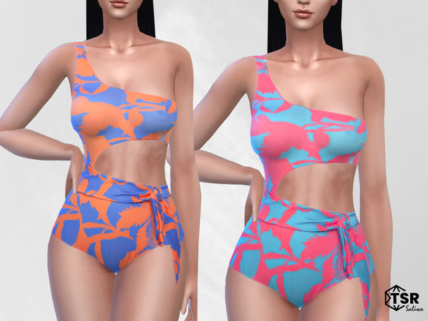 Sims 4 — Summer Trendy Swimsuits by saliwa — Summer Trendy Swimsuits 4 swatches