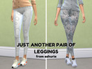Sims 4 — Just Another Pair of Leggings by Ashuria — Discover University leggins with 8 new swatches.