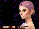 Sims 4 — HANDSOME DEVIL by Kylie_Cosmetics — -Handsome Devil is a coral orange with a golden shimmer.