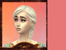 Sims 4 — Daenerys Targaryen Khaleesi by muza — Khaleesi for Game of thrones