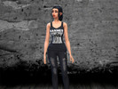 Sims 4 — Ramones Tank Old Navy by Masshysteria1342 — Base Game, One Swatch