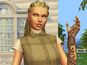 Sims 4 — Sienna Greenland - [No - CC] by Addie25 — She is Sienna Greenland. Now that her grandmother died, she is now