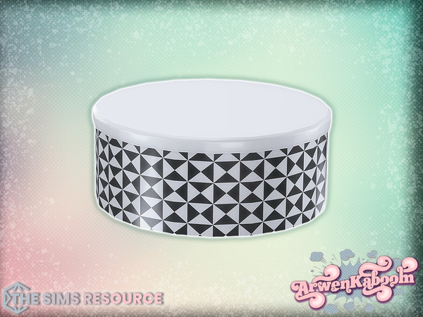 Sims 4 — Farina - Tin Box by ArwenKaboom — Base game object in multiple recolors. Find all objects by searching