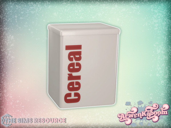 Sims 4 — Farina - Cereal Box by ArwenKaboom — Base game object in multiple recolors. Find all objects by searching