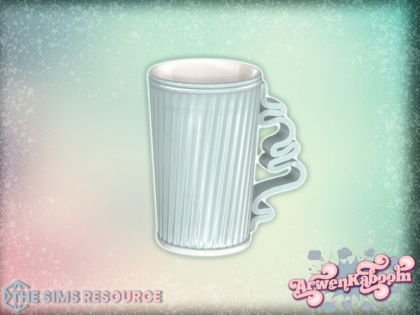 Sims 4 — Farina - Mug by ArwenKaboom — Base game object in multiple recolors. Find all objects by searching