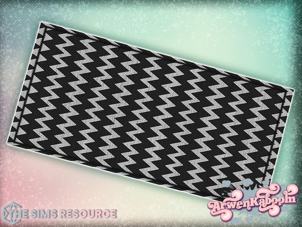 Sims 4 — Farina - Rug by ArwenKaboom — Base game object in multiple recolors. Find all objects by searching