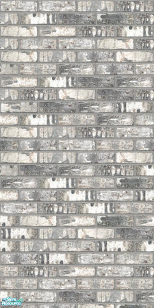 Sims 2 — Unusual Exteriors -  Old White Bricks by TSR Archive — At one point, someone cared enough about these bricks to