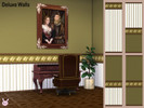Sims 4 — Deluxe Wallpaper by Simshase2 — Wallpapers for luxury homes.